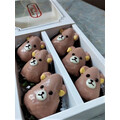 6pcs Rilakkuma Bear Chocolate Strawberries Gift Box